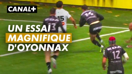 Le magnifique essai d'Oyonnax contre La Rochelle