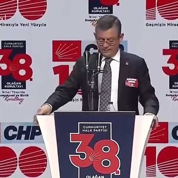 CHP Genel Başkan Adayı Özgür Özel: "Osman Kavala ve Selahattin Demirtaş'a selam olsun."
