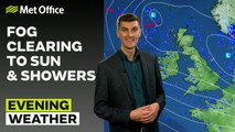 Met Office Evening Weather Forecast 04/11/23 - Remaining mixed, showers for many