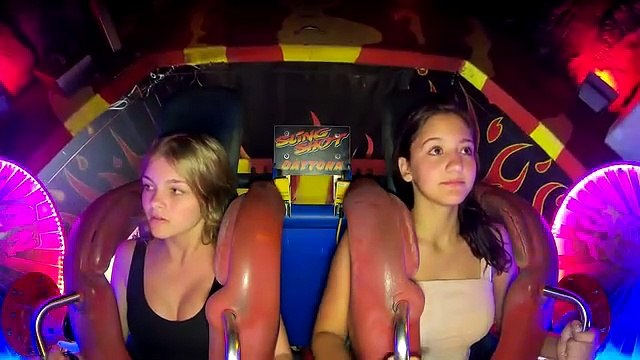 Girls Passing Out | Funny Slingshot Ride Compilation #125