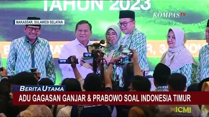 Ganjar dan Prabowo Adu Gagasan di Silaknas ICMI, Paparkan Soal Pembangunan Indonesia Timur
