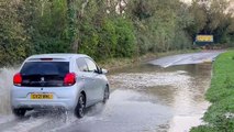 Alfriston flooding closes multiple roads