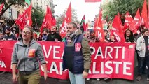 Paris'te Filistin'e Destek Yürüyüşü Düzenlendi