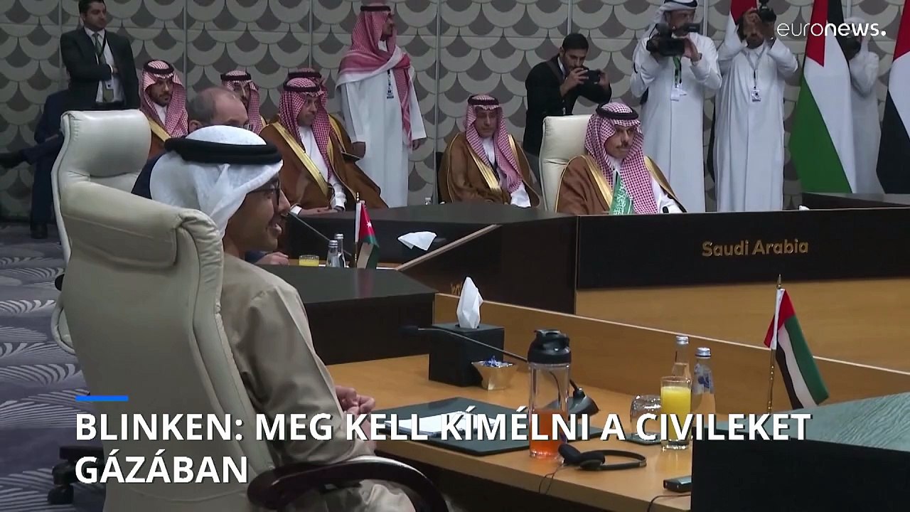 Blinken: meg kell kímélni a civileket Gázában