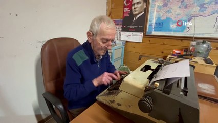 Sinop’un son arzuhalcisi teknolojiye yenik düştü