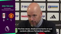 Ten Hag, sobre Bruno Fernandes