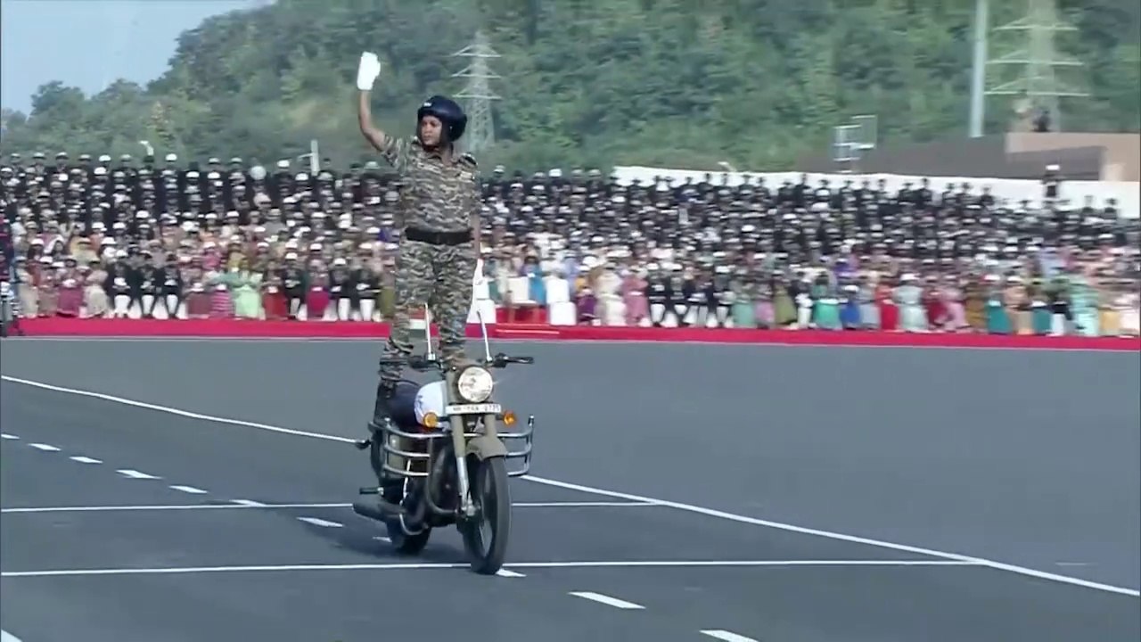 CRPF women personnel perform daredevil stunts on Sardar Patel’s b’day