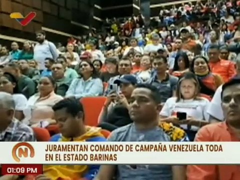Barinas | Juramentado Comando de Campaña Venezuela Toda enfila para el referéndum consultivo