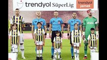 Trendyol Süper Lig: Fenerbahçe: 0 - Trabzonspor: 1 (İlk yarı)