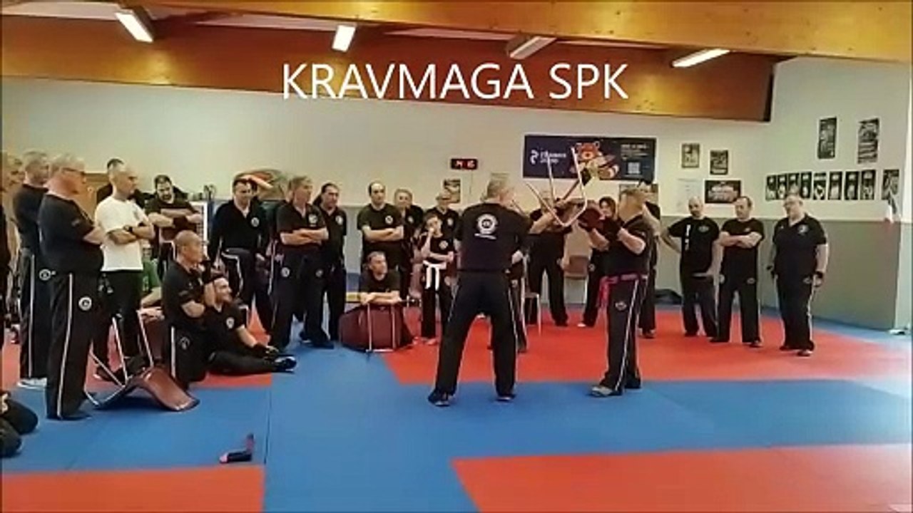 KRAVMAGA SPK SUR ATTAQUE DE HACHE