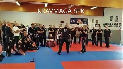 KRAVMAGA SPK SUR ATTAQUE DE HACHE