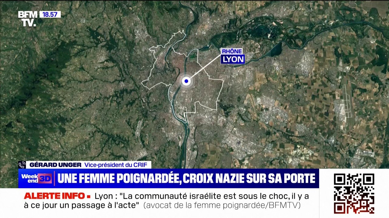 Femme juive poignardée à Lyon: pour Gérard Unger, vice-président du CRIF, ce genre de drame "était à craindre" en raison du conflit au Proche-Orient
