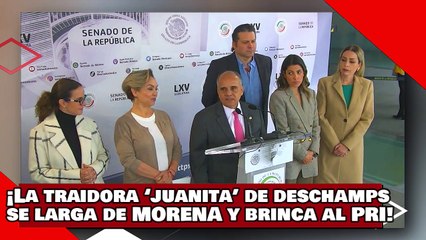 ¡VEAN! ¡La Traidora ‘juanita’ de Deschamps, Cecilia Sánchez, se larga de morena y chapulinea al PRI!