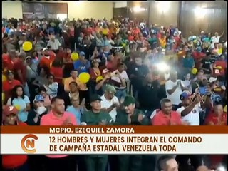 Cojedes | Juramentan al Comando de Campaña "Venezuela Toda" conformado por 12 hombres y mujeres