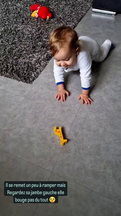 Myriam a partagé une nouvelle vidéo où l'ont voit que son fils a du mal à se déplacerAncienne candidate de "Koh-Lanta", Myriam a partagé une vidéo de son fils Leyan qui a du mal à se déplacer