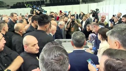 CHP'nin 38. Olağan Kurultayı'nda oy verme işlemi saat 23.00'de bitecek