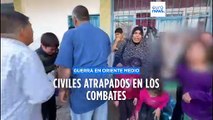 Ataques israelíes matan a múltiples civiles en refugios en la zona de combate de Gaza