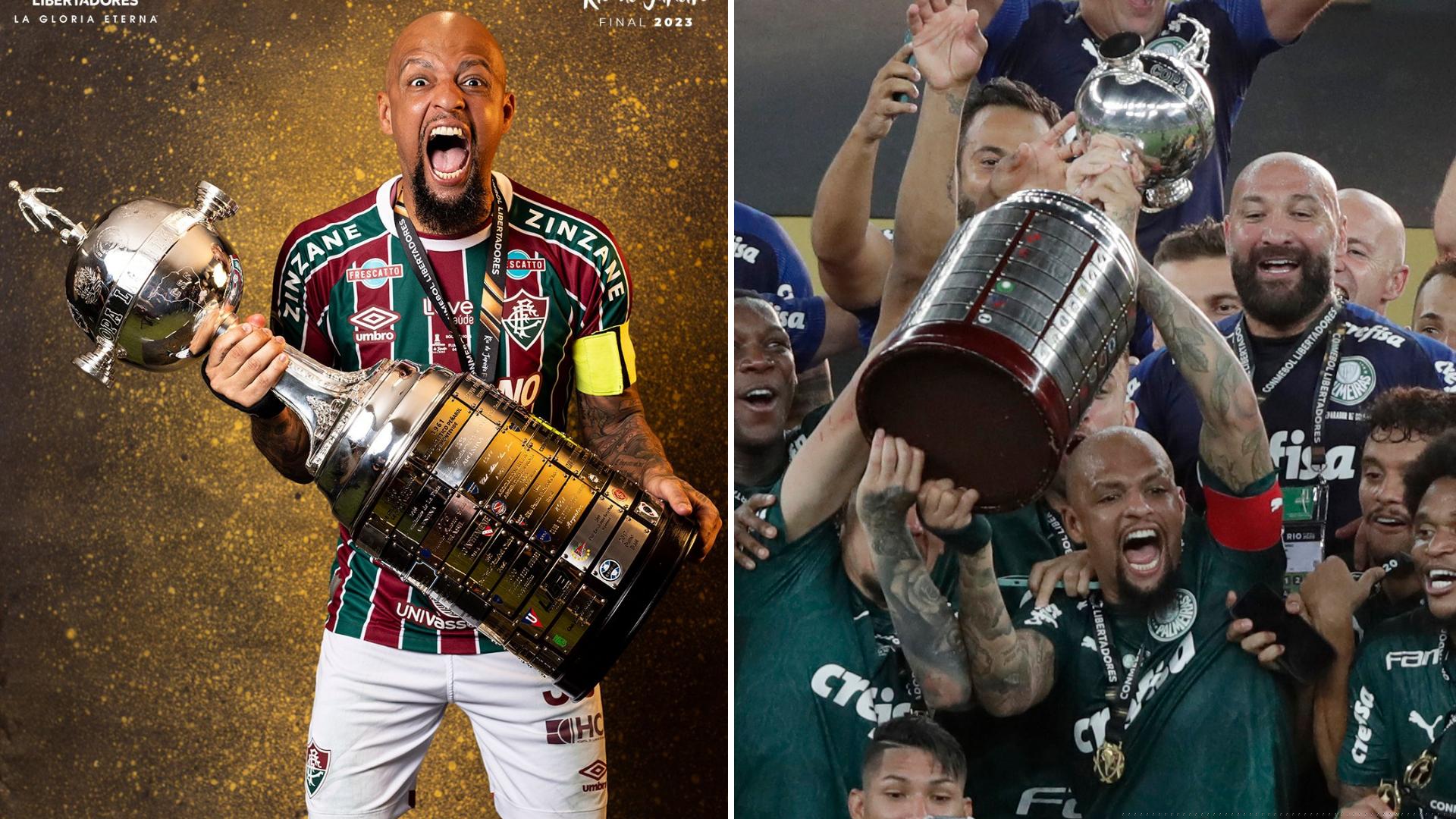 Felipe Melo couldn't contain himself and broke down in tears