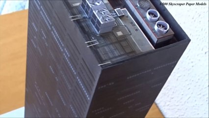 Paper Skyscrapers: One Liberty Plaza - 04 The Model