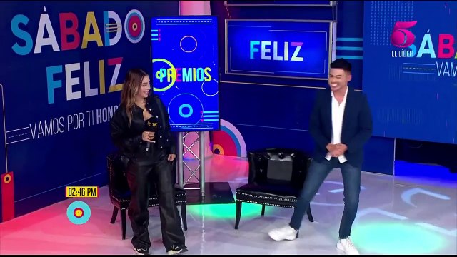 Jennifer Funes presenta en Sábado Feliz su nuevo tema musical Lento y Suave