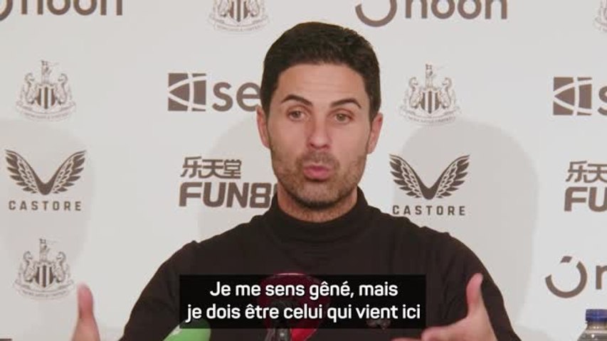 Mikel Arteta sur l'arbitrage : 