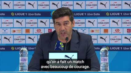 11e j. - Fonseca : "On a fait un match avec beaucoup de courage"