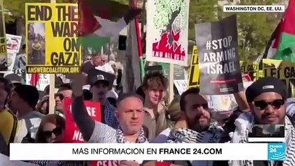 Sábado de protestas alrededor del mundo en pedido a un alto al fuego en Gaza