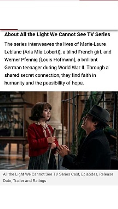All the light we cannot see trailer 2023