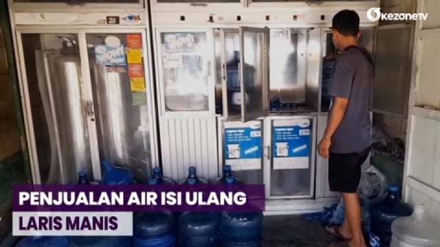 Musim Kemarau, Omzet Penjualan Air Isi Ulang Naik Drastis