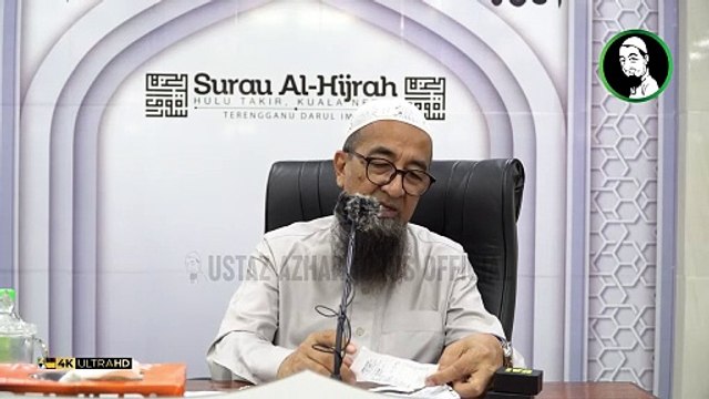 Nampak Orang Sedang Solat Terbuka Aurat - Ustaz Azhar Idrus