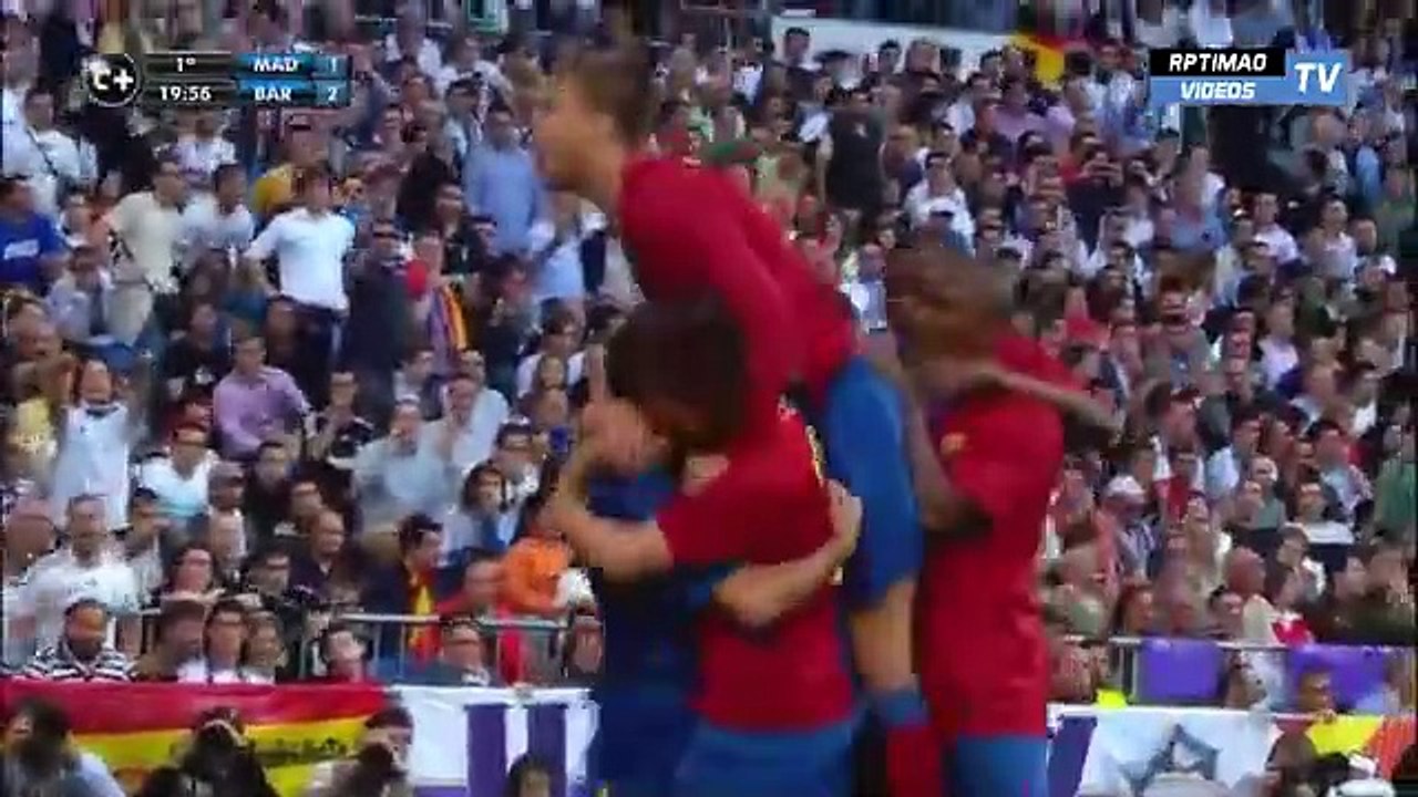 Real Madrid 2 x 6 Barcelona ● La Liga 08-09 Extended Goals & Highlights HD