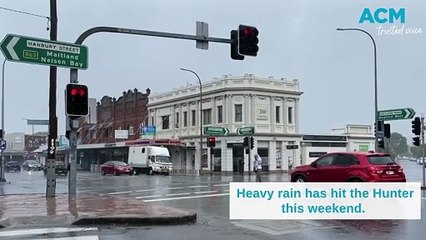 Severe Weather Hits Newcastle 🌧️ – Watch the Stunning Footage