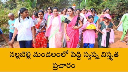 వరంగల్: పతి గెలుపు కోసం సతీమణి విస్తృత ప్రచారం..!