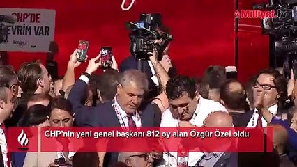 CHP'de yeni başkan belli oldu! İşte Kılıçdaroğlu ve Özel'in aldığı oylar