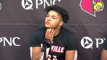 Louisville RB Isaac Guerendo, WR Jadon Thompson Postgame Presser vs. Virginia Tech (11/4/23)