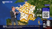 Moins de vent, mais des averses toujours présentes ce dimanche