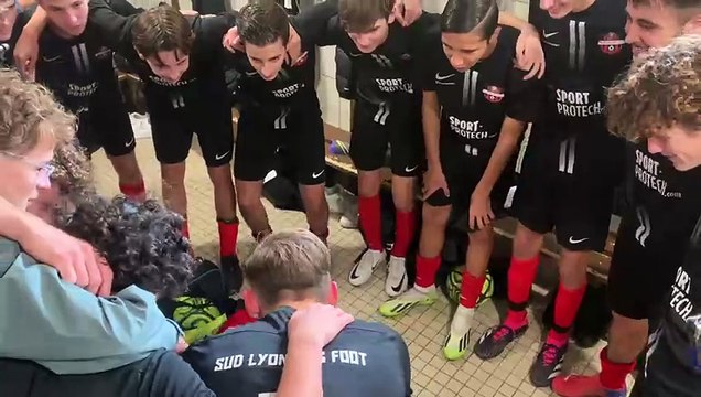 LE VICTORY SONG DE NOS U17M-D2 APRÈS LEUR SUCCÈS A STE FOY LES LYON !
