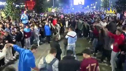 Trabzon'da Fenerbahçe galibiyeti sevinci