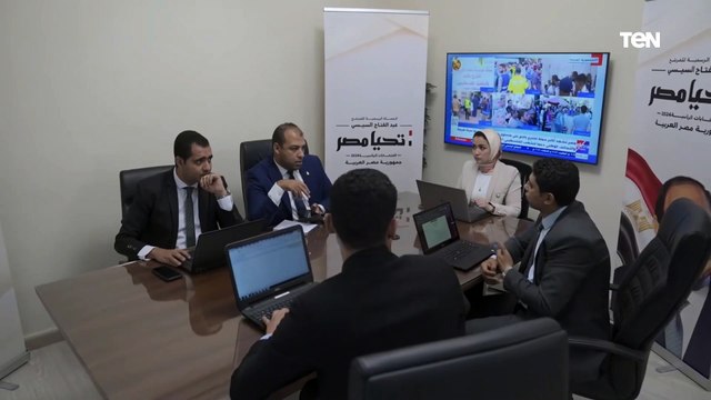 استقبال الحملة الانتخابية للمرشح الرئاسي عبدالفتاح السيسي جميع الفئات العمرية والاجتماعية والسياسية