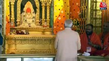 PM Modi offer prayers at Bamleshwari temple in Chhattisgarh