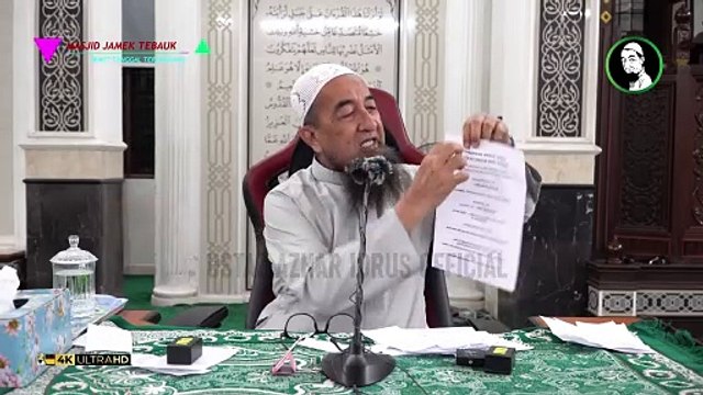 Pegang Quran Tafsir Tanpa Ada Wudhu - Ustaz Azhar Idrus