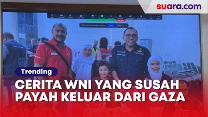 Cerita WNI Abdillah Onim Bareng 3 Anak Dan Istri Yang Orang Palestina Susah Payah Keluar Dari Gaza