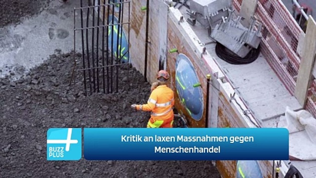 Kritik an laxen Massnahmen gegen Menschenhandel