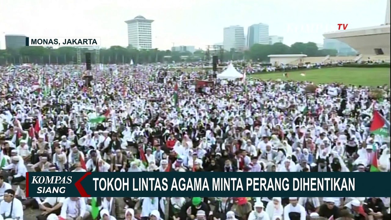 Hadir di Aksi Damai Bela Palestina, Tokoh Lintas Agama Kompak Kecam Tindakan Israel!