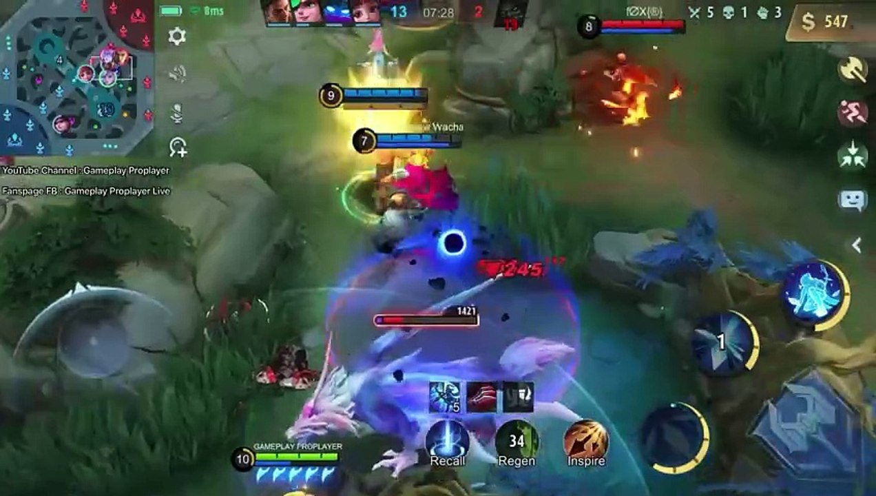 Mobile Legends - Miya Crazy LifeSteal with Brutal Damage - Build Top 1 Global Miya