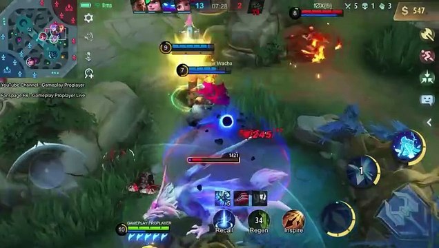 Mobile Legends - Miya Crazy LifeSteal with Brutal Damage - Build Top 1 Global Miya