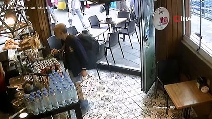 Bursa'da yardım kumbarası hırsızlığı! O anlar kamerada