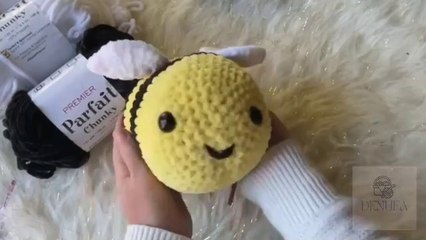 How to Crochet a Bee | Crochet Honey Bee Tutorial Step by Step