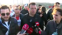 On a demandé à İmamoğlu, qui a participé au 45e marathon d'Istanbul : demanderez-vous pardon à Kılıçdaroğlu ?