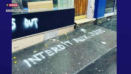 «Les juifs dehors» : des tags nauséabonds à Paris